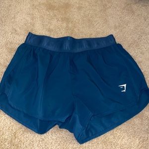 Gymshark Training loose fit shorts teal size M medium